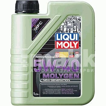 Масло моторное LIQUI MOLY Molygen New Generation 5W-40 синт. SN/CF 1л 9053