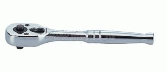 Трещотка 1/4", 140 мм, 24 зубца, флажковая с кнопкой King Tony 2761-55P