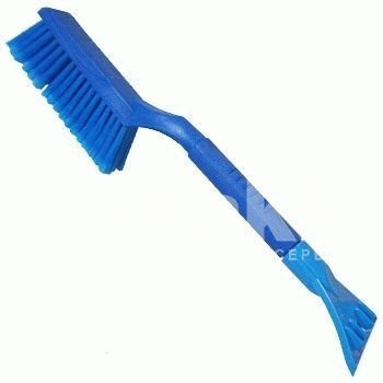 Щетка для снега Kolibriya со скреб. 41см Cristal-4 синий Crl-5390