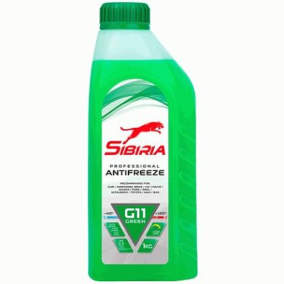 Антифриз SIBIRIA -40 (зеленый) 1кг