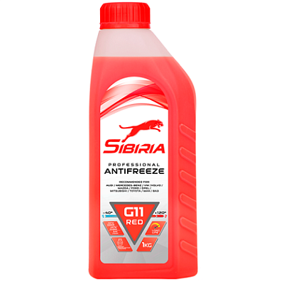 Антифриз SIBIRIA -40 (красный) 1кг