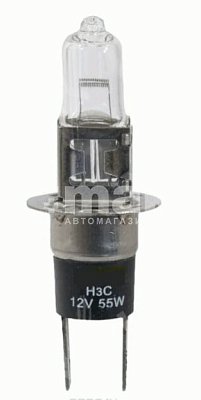 Автолампа H3C 12V 55W LONGTEK 20123 P22d-5 