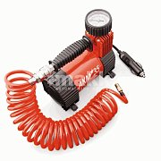 Компрессор  35л/мин 180W 12V 10Атм металлический поршень, в компл 3 насадки AUTOPROFI  AKM-35