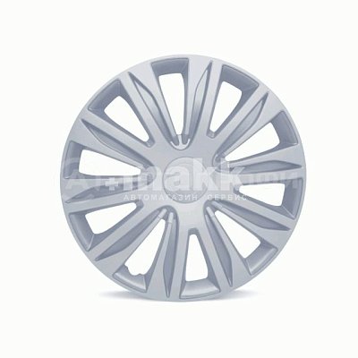 Колпаки Autoprofi  пластик регулир обод к-т 4пр металлик 16"(400мм)