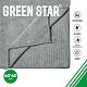 Салфетка из микрофибры 40x40 см Green Star серая 300 гр/м2