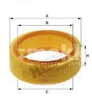 Фильтр воздушный Hengst E798L (C 2672/1) Renault Logan, Symbol, Sandero, Kangoo, Clio