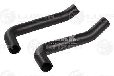 Патрубки радиатора ГАЗель Next Evotech 2.7 (компл. 2 шт.). LPK 0323 LUZAR