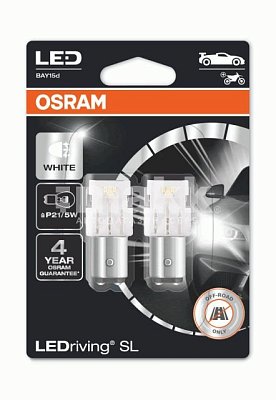Автолампа P21/5W 12V OSRAM 7528DWP-02B
