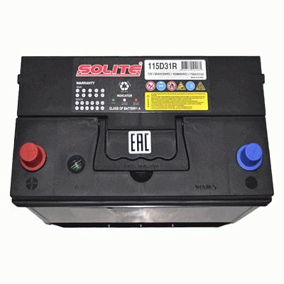 Аккумуляторная батарея 95 Ач Solite CMF (115D31R) п/п   30,2*17,2*22