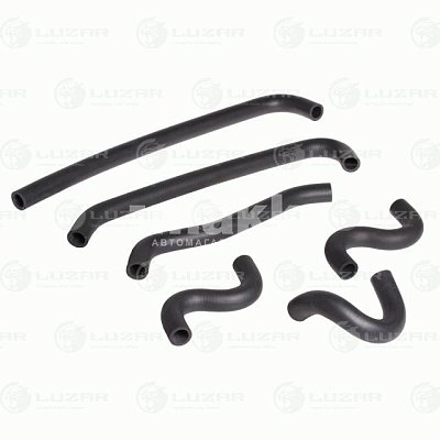 Патрубки печки ГАЗель-Next дв. Cummins EPDM, 6шт. LPKh 0322 LUZAR