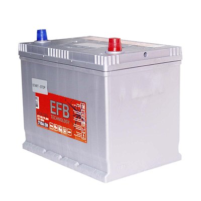 Аккумуляторная батарея 80 Ач Титан Asia EFB (D26) о/п 25,8*17,5*22,3