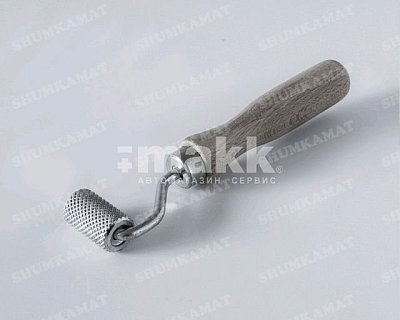 Ролик прикаточный ДКГТ-32, металлический с деревянной ручкой шир.ролика 32мм