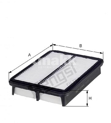 Фильтр воздушный Hengst E1044L (C 2631)  Tuscon, Kia Sportage 