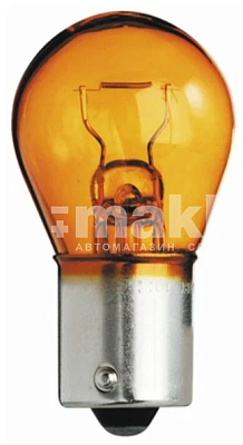Автолампа PY21W 12V Hella оранжевая 8GA 006 841-241