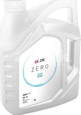 Масло моторное ZIC  ZERO 30 0W30 C3 синтетическое 4л
