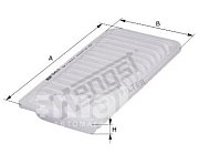 Фильтр воздушный Hengst E640L01 (C 2620, A-1003) Toyota Avensis, Corolla