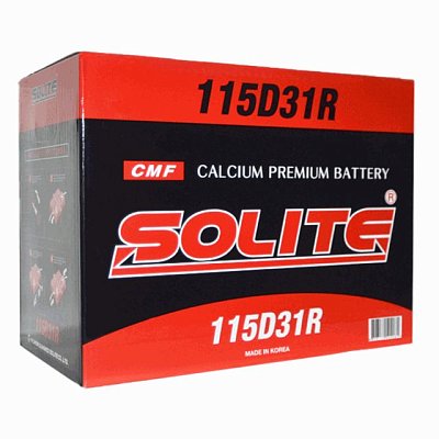 Аккумуляторная батарея 95 Ач Solite CMF (115D31R) п/п   30,2*17,2*22