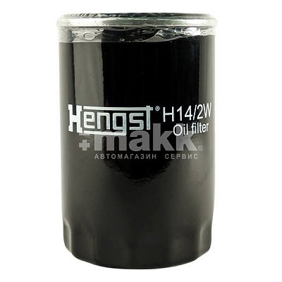 Фильтр масляный Hengst H14/2W (W 719/5) Volkswagen Passat, Golf, Jetta; Audi A6