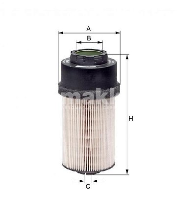 Фильтр топливный Hengst E66KP D36 (PU 999/2 x) DAF CF75, CF85, XF95