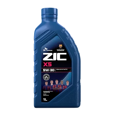 Масло моторное ZIC X5 5W30 (SN)   полусинтетическое 1л