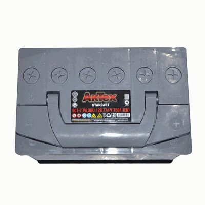 Аккумуляторная батарея 77 Ач Aктех Standart о/п 27,8*17,5*19