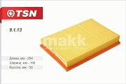 Фильтр воздушный Цитрон "TSN" 9.1.13 (C 28 122, AP 074/4) FORD Focus C-MAX, VOLVO C30 S40 V50 