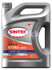 Масло моторное SINTEC EXTRA 2000 мин 15W40 SJ/CF 5л