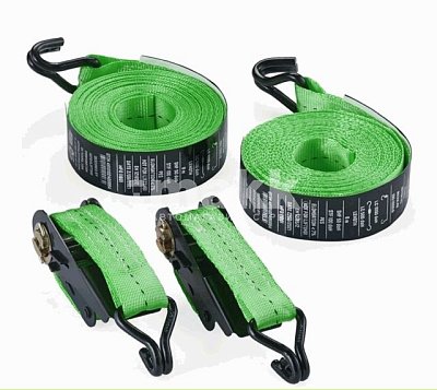 Стяжка груза 25мм*6м прочность на разрыв 1000 кг 2шт/уп HITCH