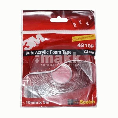 Скотч двусторонний 3М (прозрачный 0.5) (10мм * 5м) 43554