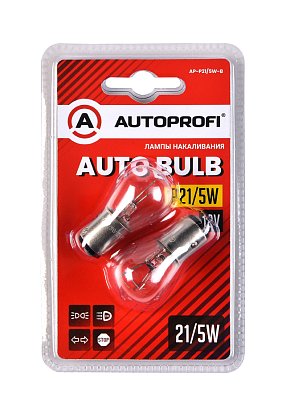 Автолампа P21/5W 12V Autoprofi (блистер 2шт.)