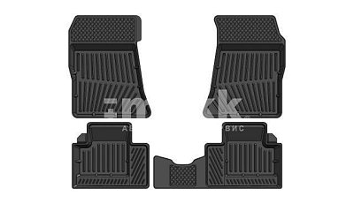 Коврики в салон 31105 (04-08) к-т 4шт черный SRTK GA.V.07G.01010