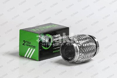 Гофра 55/100 (AISI 304 with inner braid) 55100 Tixona