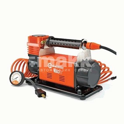 Компрессор 160л/мин 600W 10 Атм 12V шланг с переходником Агрессор AGR-160