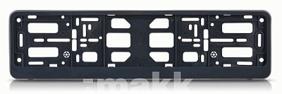 Рамка номерного знака книжка Графит РК 01 01 08 (1.154)