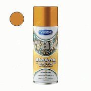 Краска-спрей VIXEN эмаль универс. металлик золото 520мл VX19200