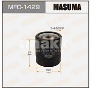 Фильтр масляный Masuma MFC-1429 (W 7008) Ford; Mazda; Volvo, Omoda C5