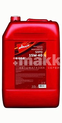 Масло моторное Adeco SHPD 15w40 минеральное 10л