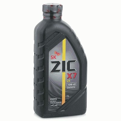 Масло моторное ZIC X7  LS 10W40 синтетическое 1л