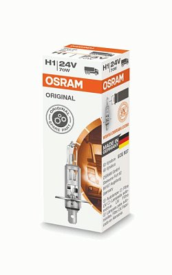 Автолампа H1 24V 70W OSRAM 64155 P14.5s