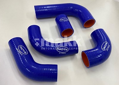 Патрубки радиатора УАЗ 31519 дв. 4218 (5шт) силикон ком кт 3151-1303000 Technik