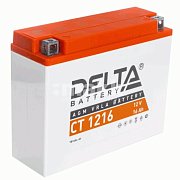 Мото аккумулятор DELTA 12В 16Ач (YB16AL-A2) о/п