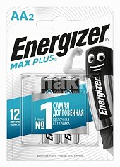 Батарейка AA LR6 ENR Max Plus Alk BP2 