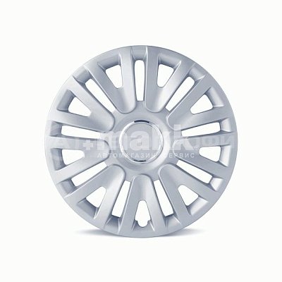 Колпаки Autoprofi  пластик регулир обод к-т 4пр металлик 16"(400мм)