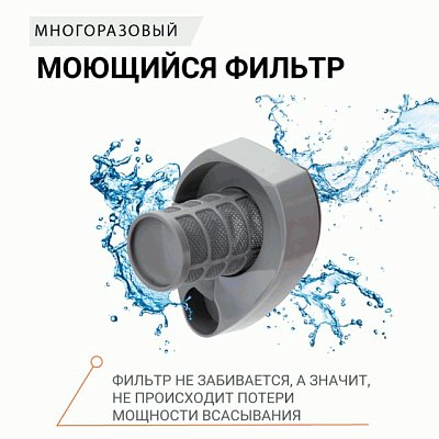 Пылесос автомоб "Агрессор" 12V 100W шнур 4м 2насадок сумка 6шт/уп AGR-150 Smerch