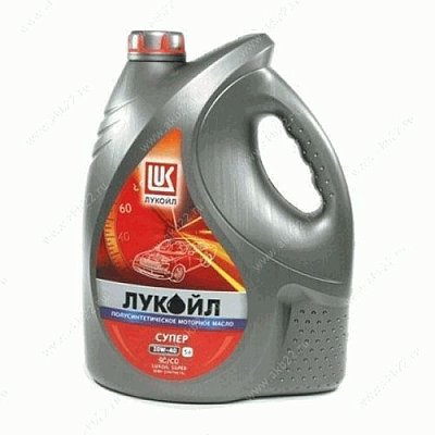 Масло моторное Лукойл Супер SAE 10W40 (SG/CD) (п/синт.) 5 л  