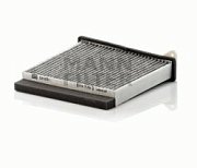 Фильтр салонный MANN CUK 2231 (K 1240A) Mitsubishi Grandis, Lancer, Outlander УГОЛЬНЫЙ