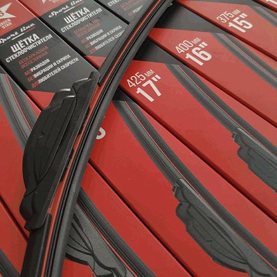 Бескаркасная щетка стеклоочистителя Sport Line Green Star 21" 525мм