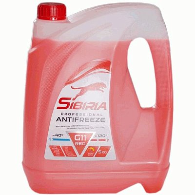 Антифриз SIBIRIA -40 красный 5кг
