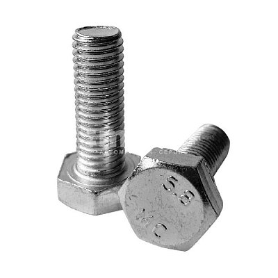 Болт М10* 30 DIN933 кл.пр.8,8 (10шт/уп)