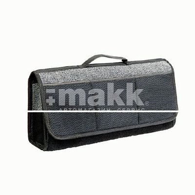 Органайзер в багажник ковролин 20х13х50см чёрный Travel ORG-20 BK "В"